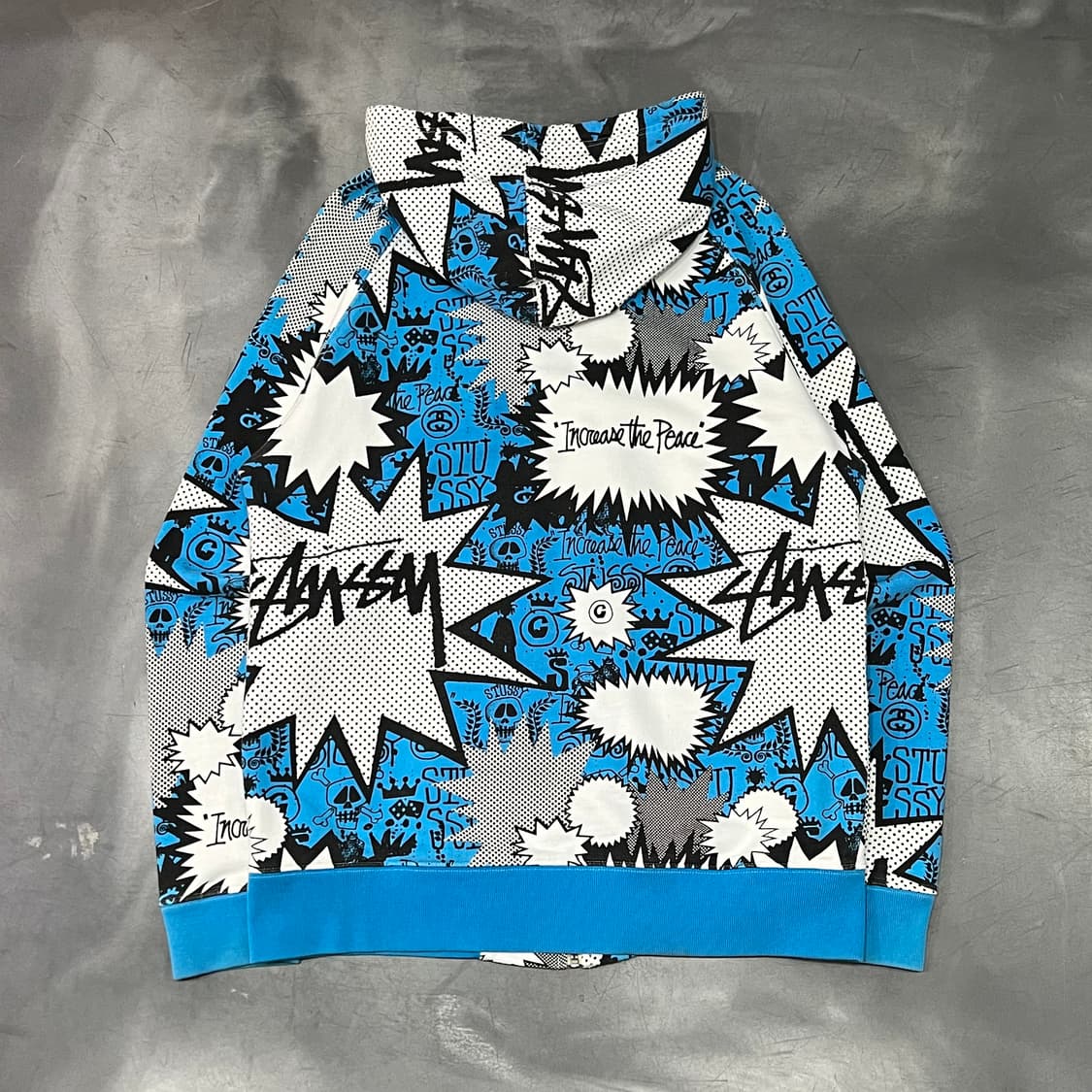  스투시 카툰 프린팅 후드집업 y15454 상품이미지2