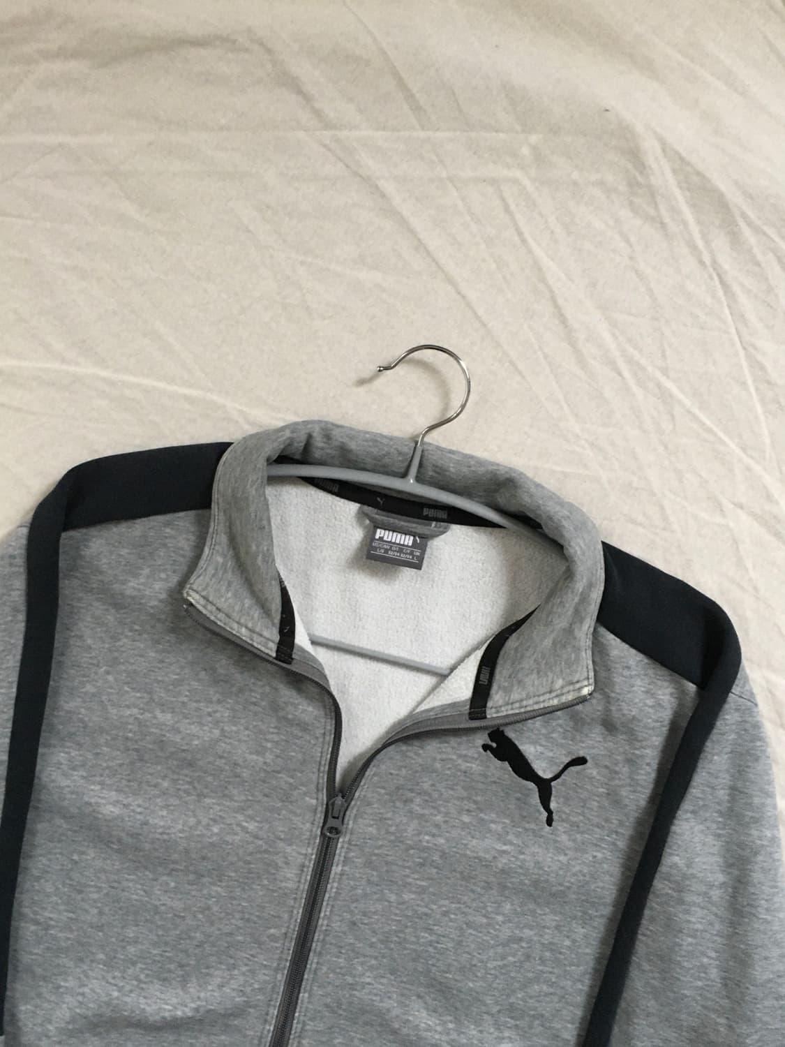 퓨마 자수 코튼집업 상품이미지4