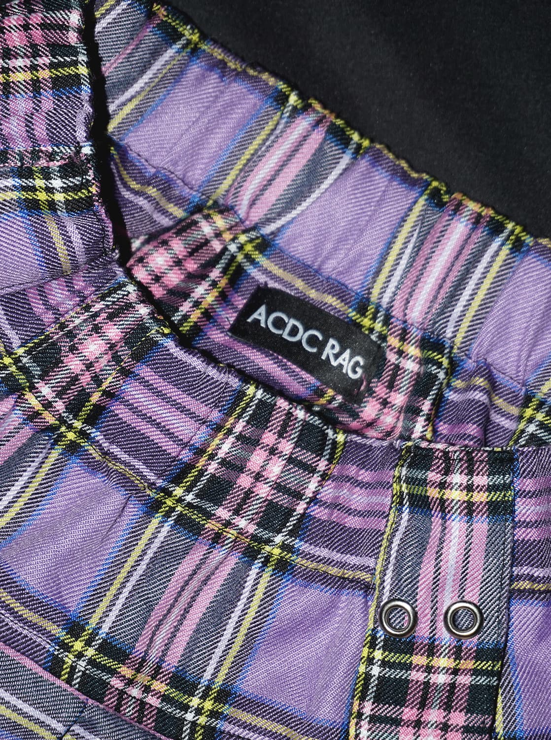 (acdc rag) eyelet punk skirt  상품이미지6