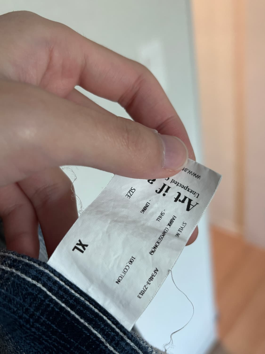 아트 이프 액츠 옴브레 셔츠 상품이미지3