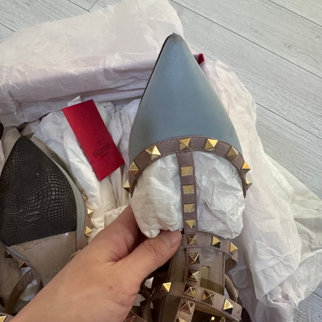 발렌티노 락스터드 힐 상품이미지6