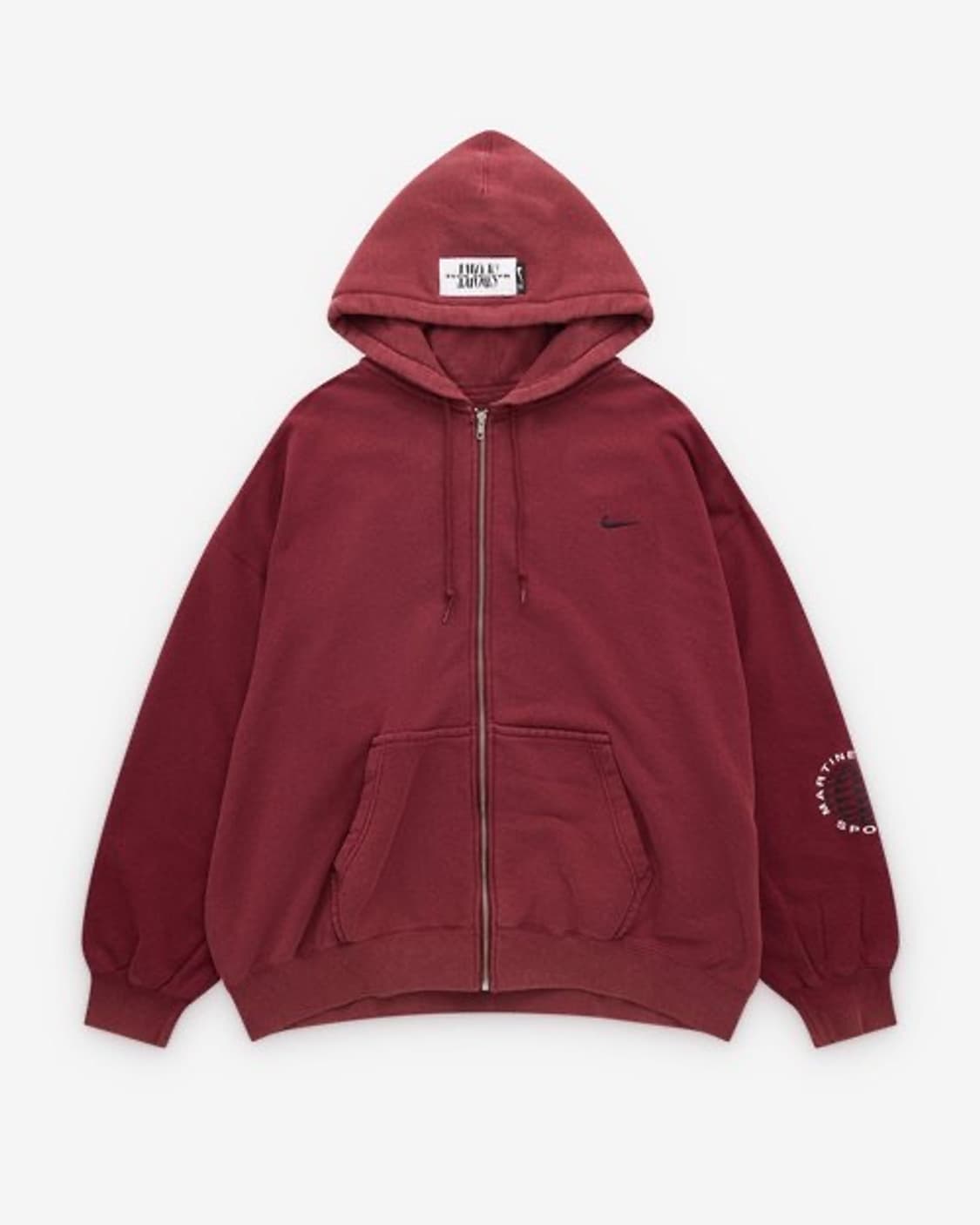 나이키 x 마틴 로즈 풀집 후드 팀 크림슨 상품이미지1