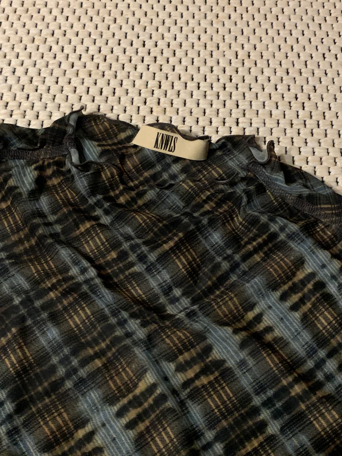 Knwls 져지 탑 s사이즈 상품이미지3