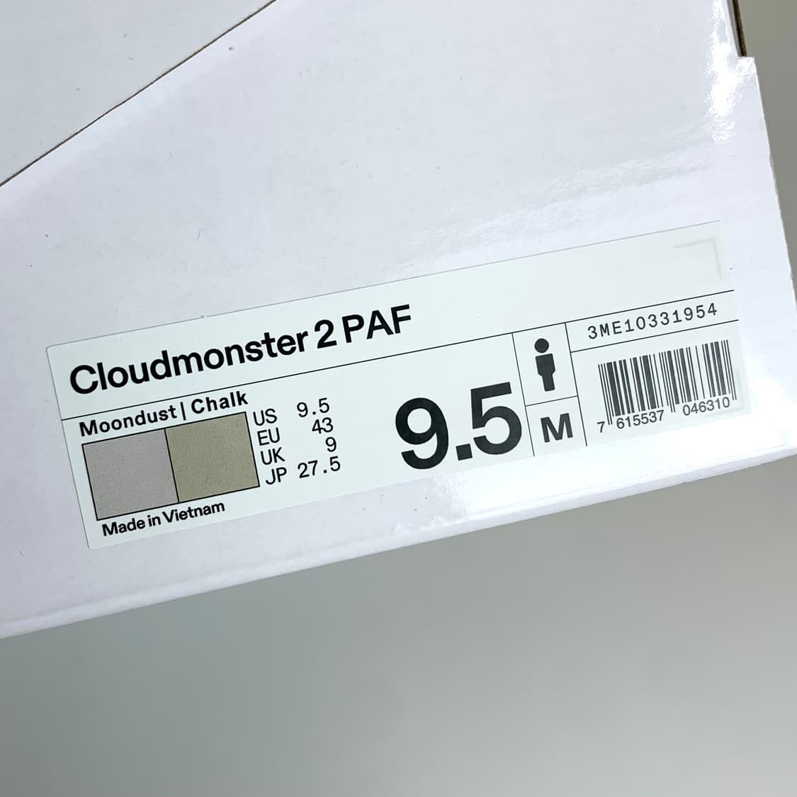 온 러닝 x 포스트 아카이브 팩션 클라우드몬스터 2 문더스트 초크 상품이미지10