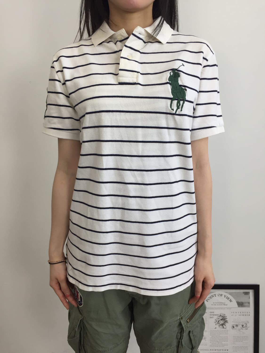 Polo Ralph Lauren Stripe Big Pony Polo 상품이미지2