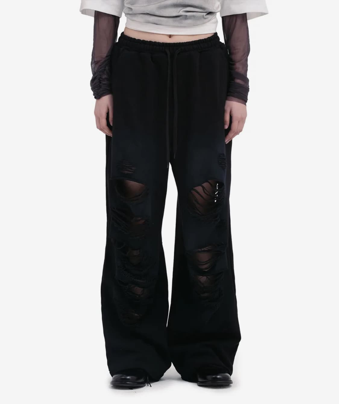 데프가먼츠 디스트로이드 스웻팬츠 상품이미지1