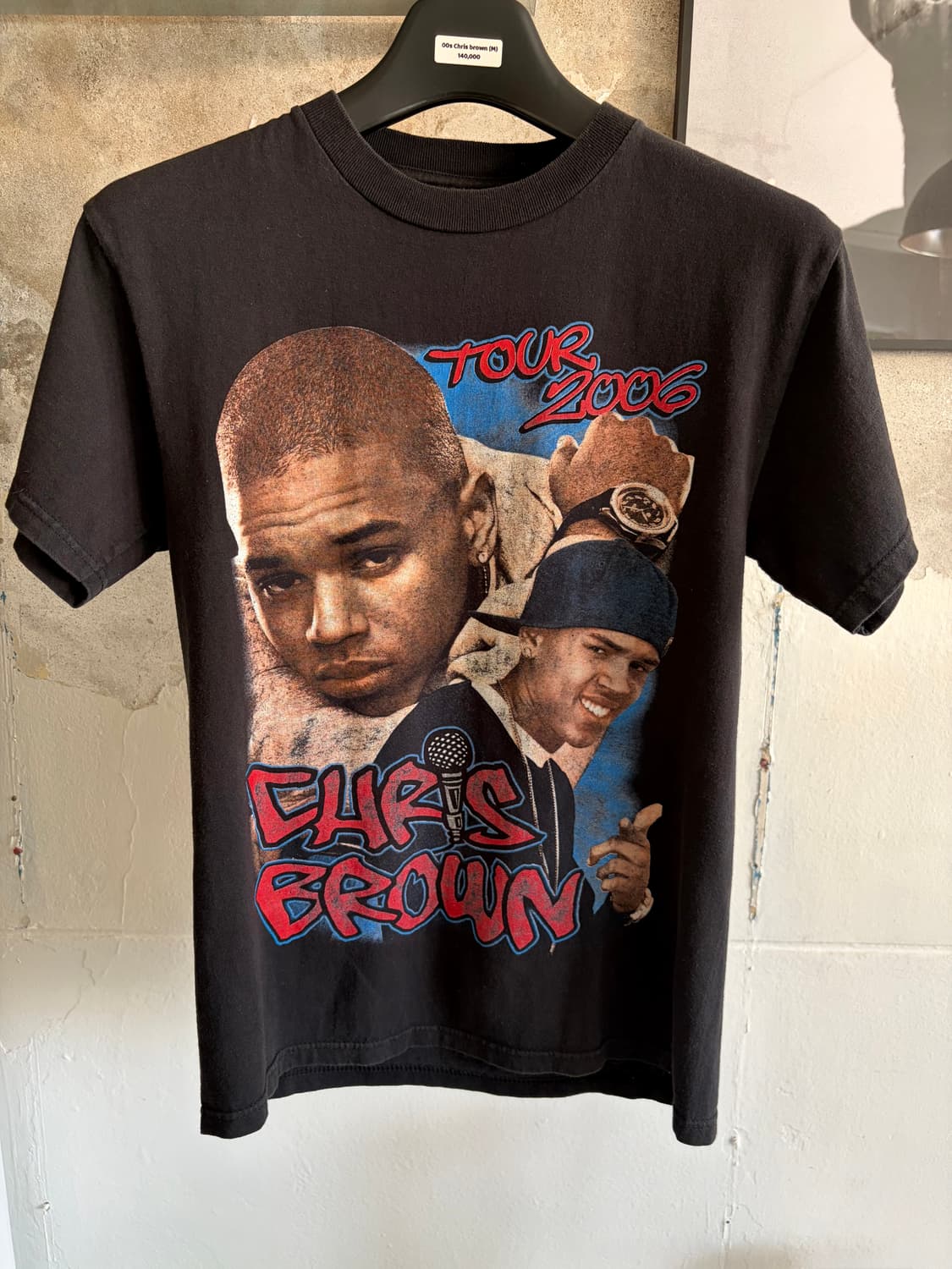00s 크리스브라운 투어 티셔츠 상품이미지1
