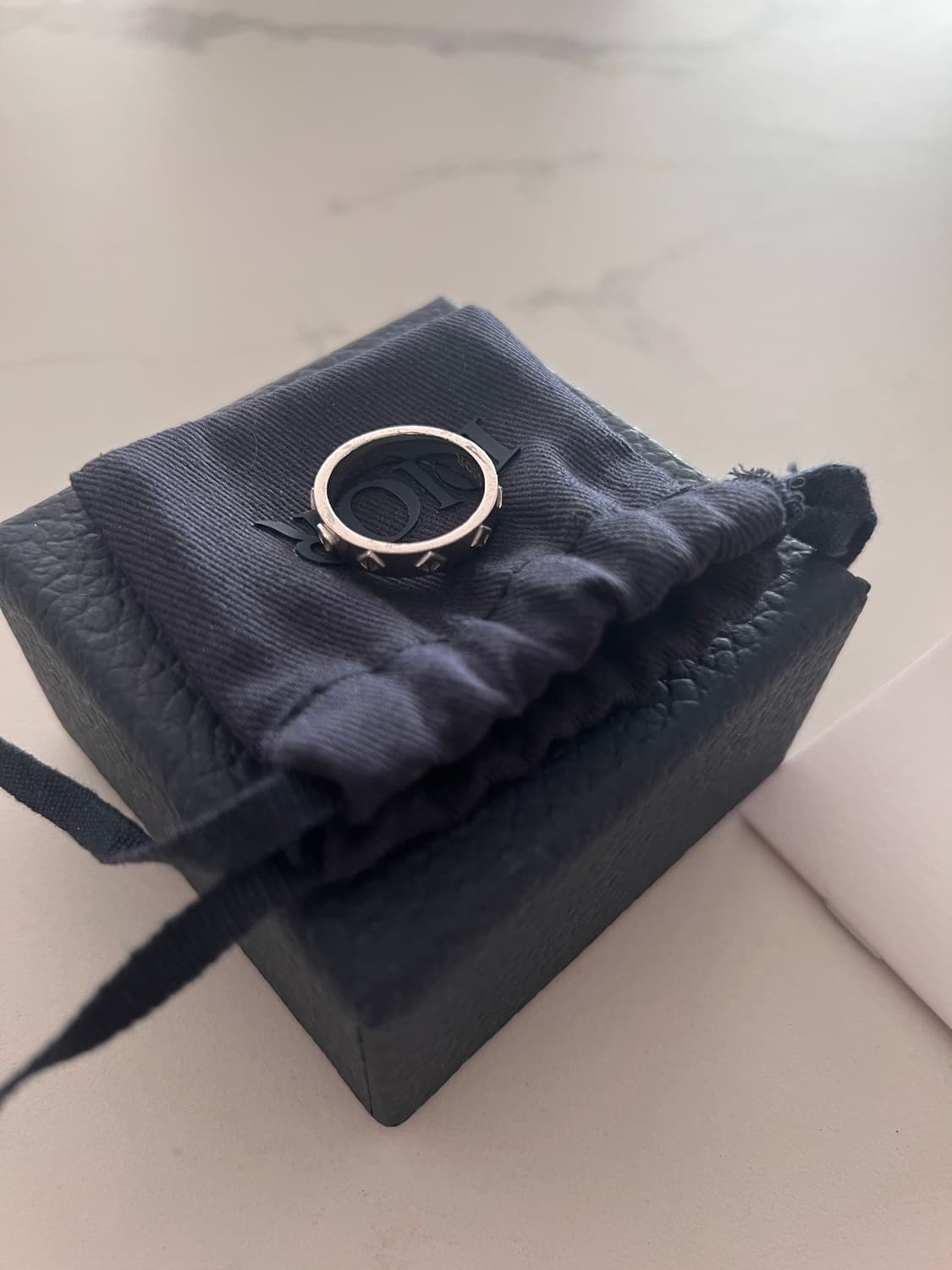 풀구성]디올 다이아몬드 반지 S 상품이미지4