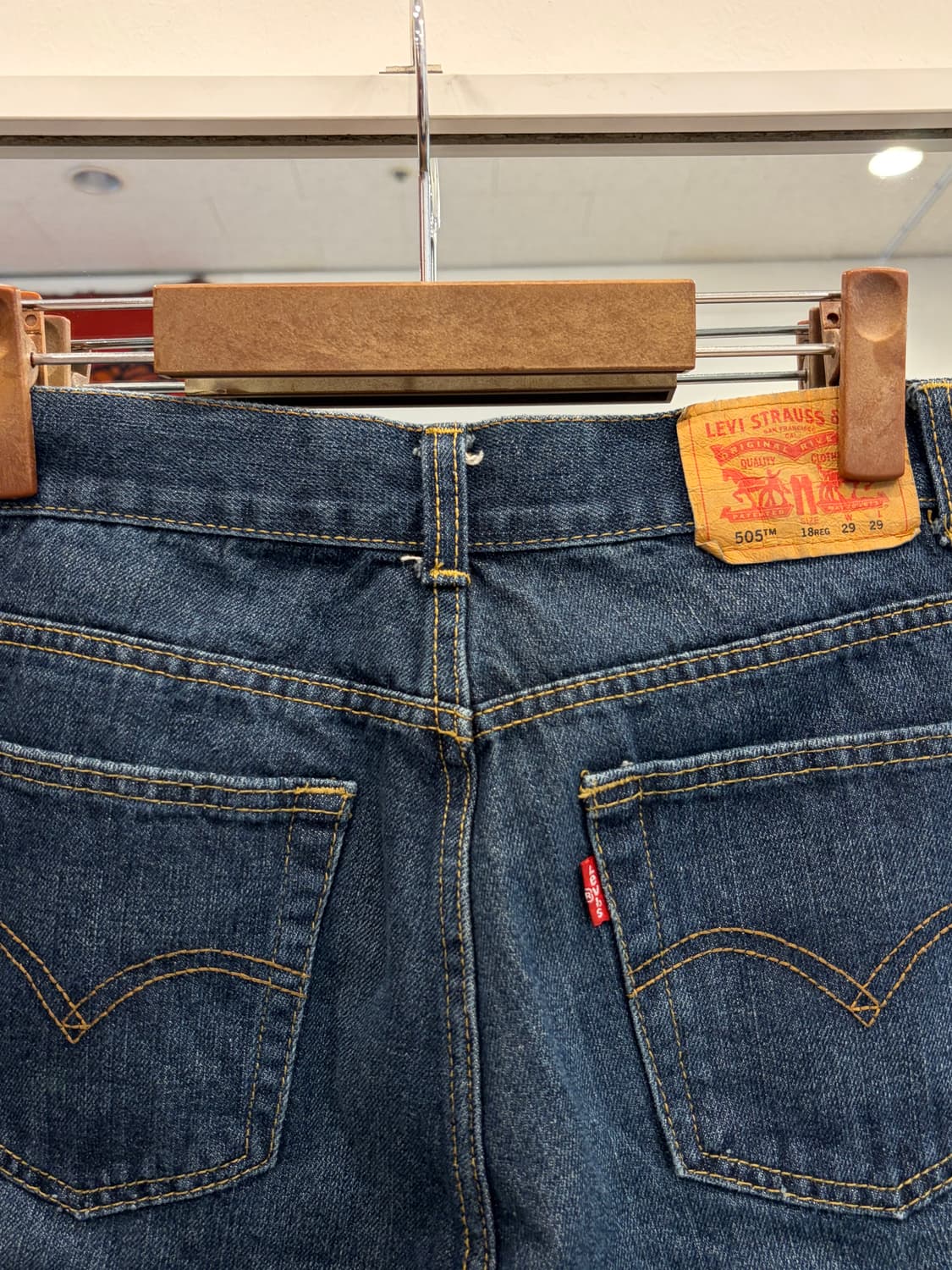 Levis 리바이스 505 데님 팬츠 (30inch) 상품이미지5