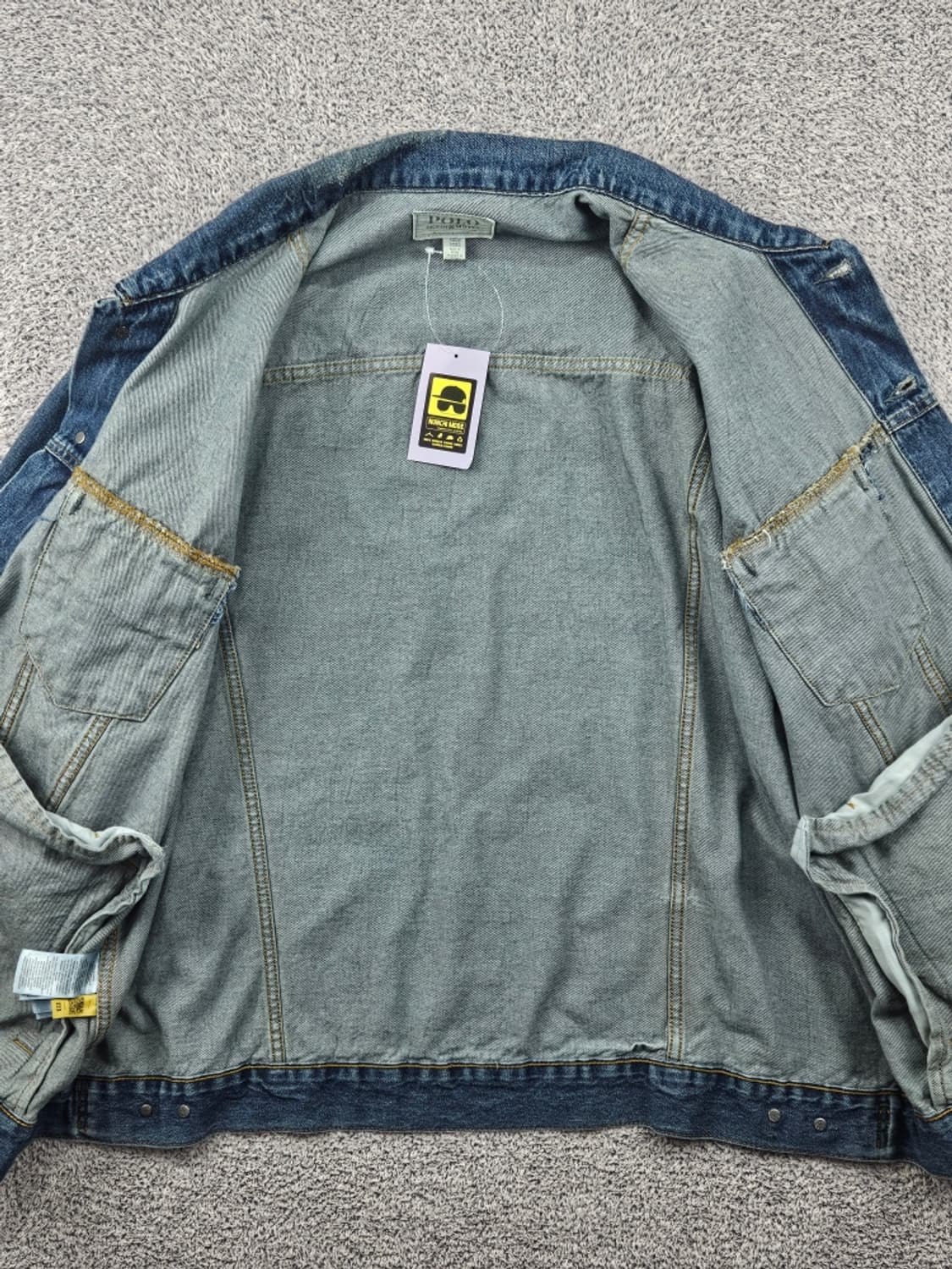 폴로 데님앤서플라이 워싱 데님 트러커 자켓 ( 3XL ) / 11667 상품이미지10