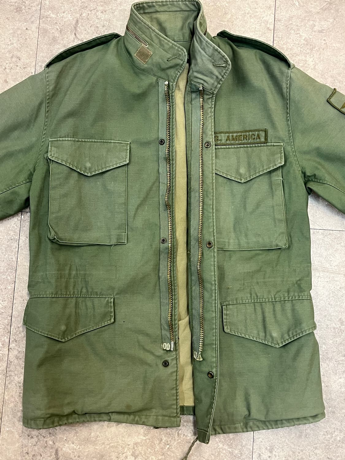 M-65 필드 자켓 카키 #csz2260 상품이미지5