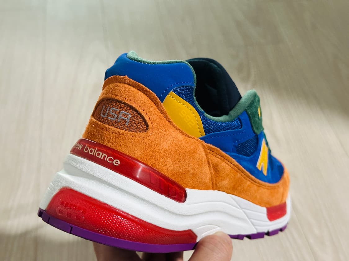 뉴발란스 992 메이드 인 USA 멀티컬러 (260사이즈) 상품이미지3
