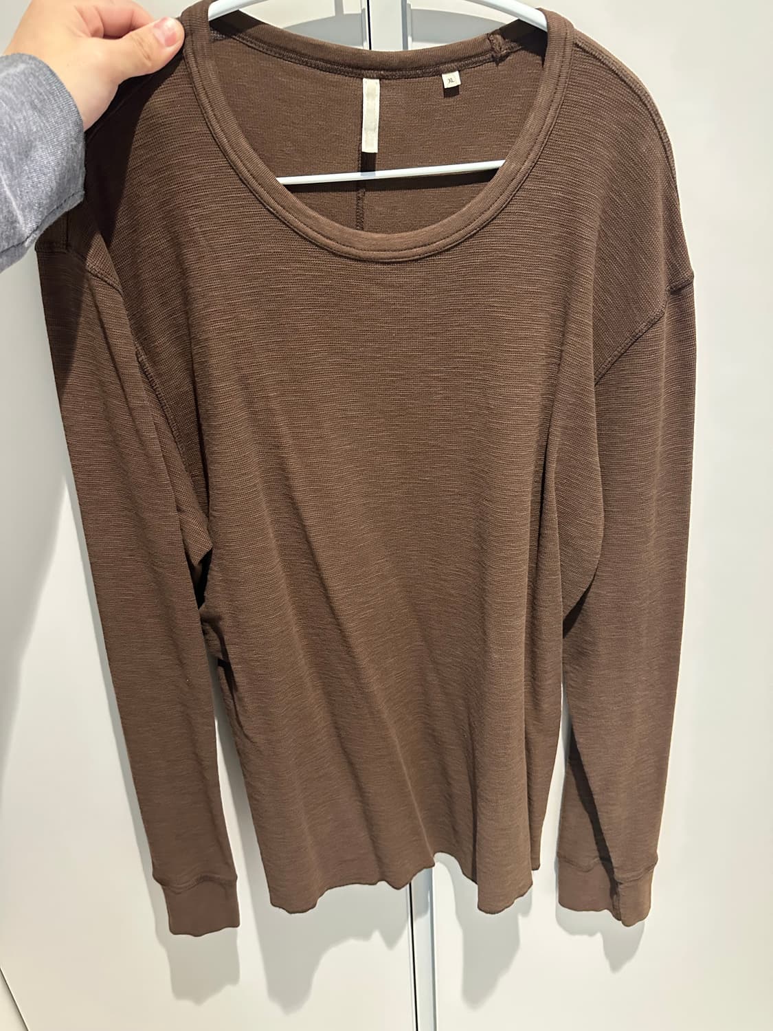 Sunflower 와플 컷오프 롱슬리브 상품이미지1