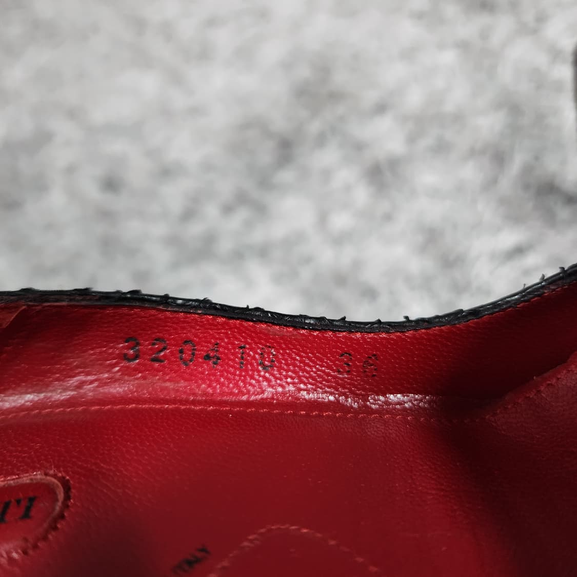 체사레 파치오티 파이톤 하이힐 36 상품이미지9