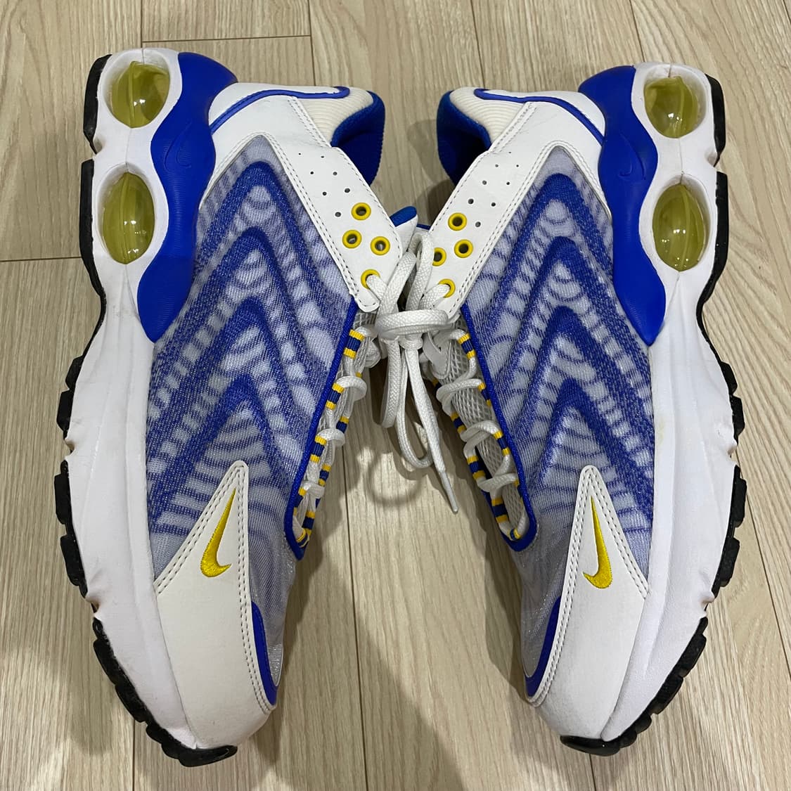 나이키 에어맥스 TW 레이서 블루 앤 스피드 옐로우 DQ3984-100 상품이미지4