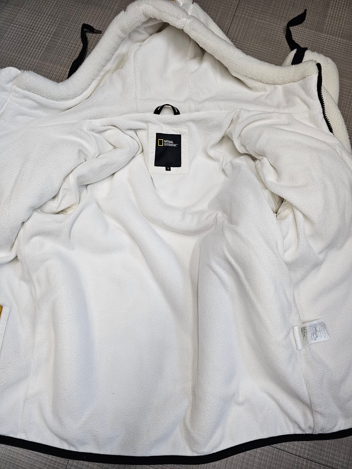 내셔널지오그래픽 코스토니 플리스 뽀글이 후드 집업 상품이미지4