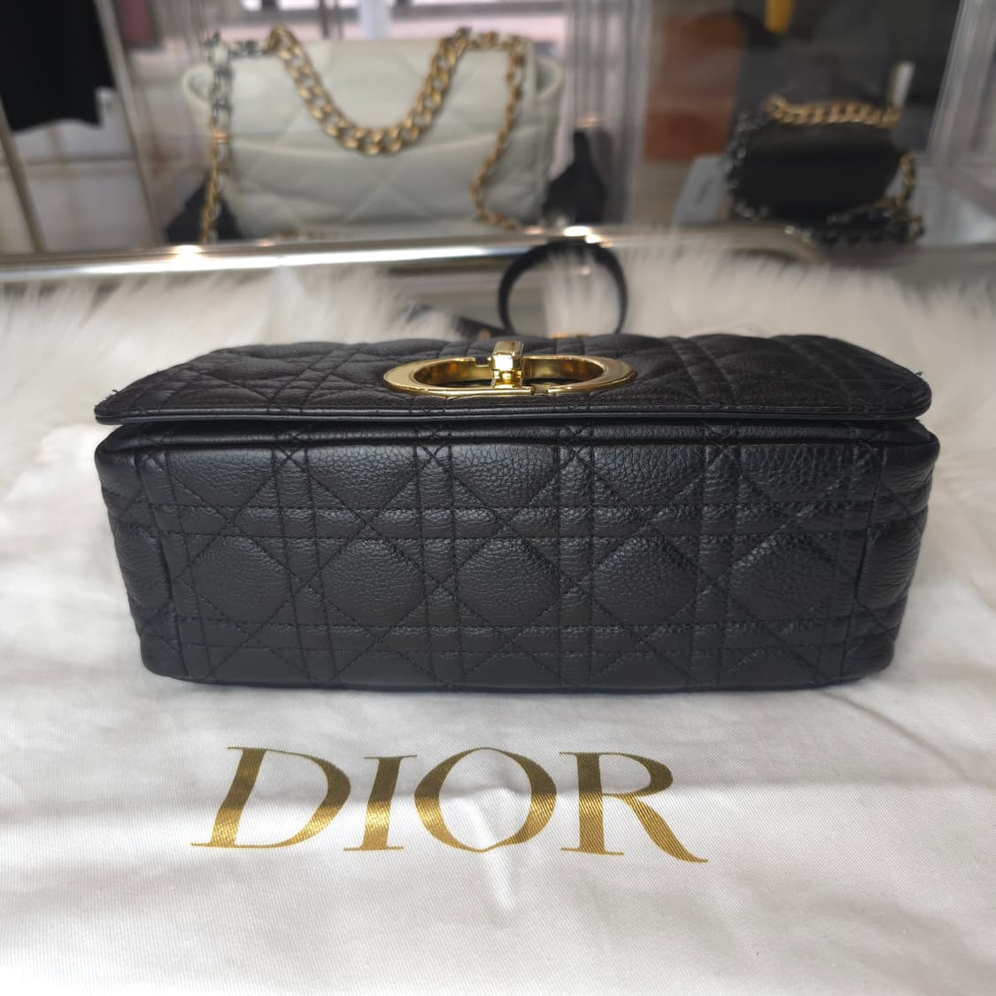 [정품/중고] 디올 까로 미디엄 백 상품이미지7