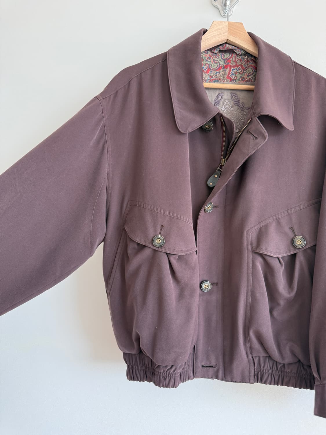 Pre owned 빈티지 블루종 자켓 상품이미지4