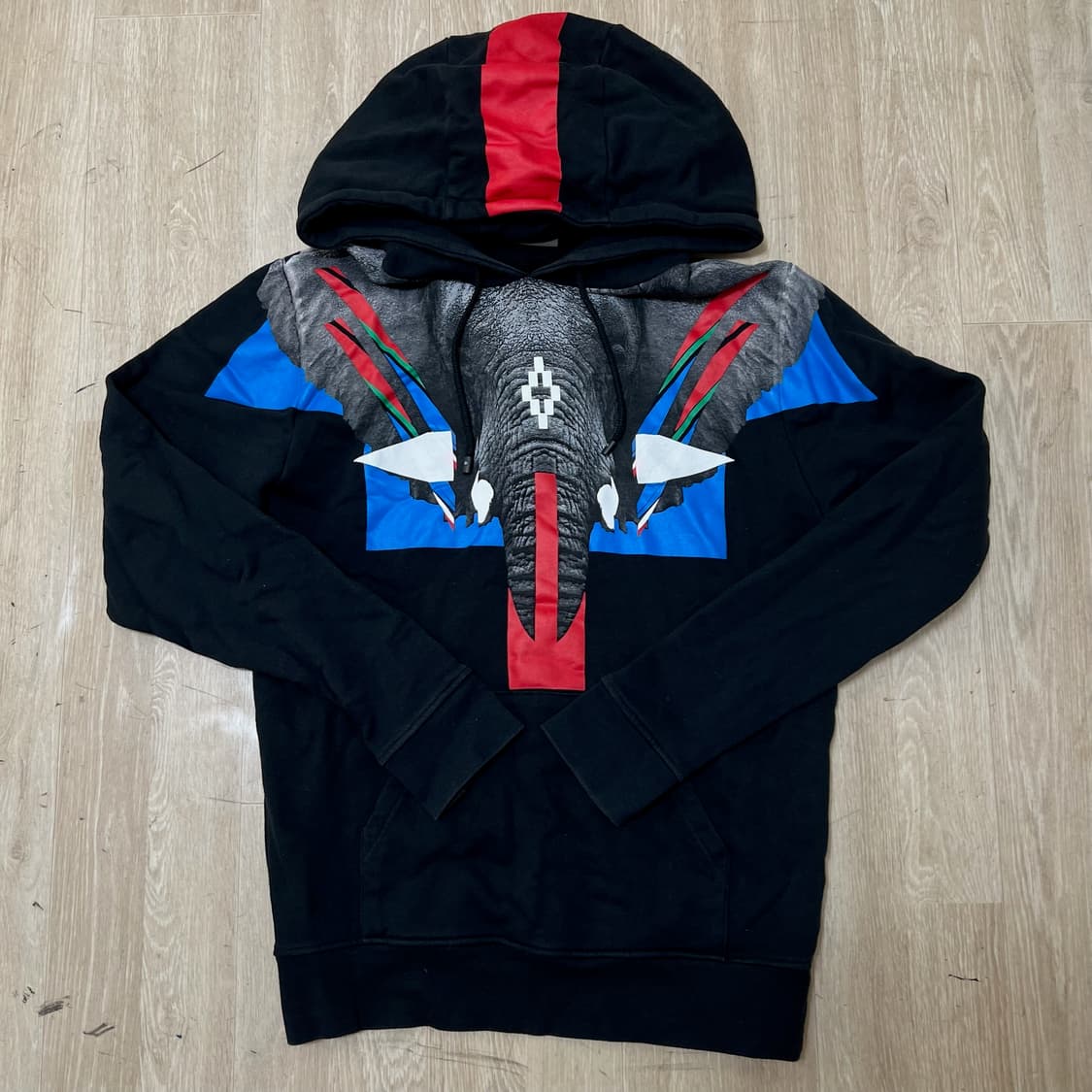 마르셀로 불론 프린팅 후드티 XS  상품이미지1