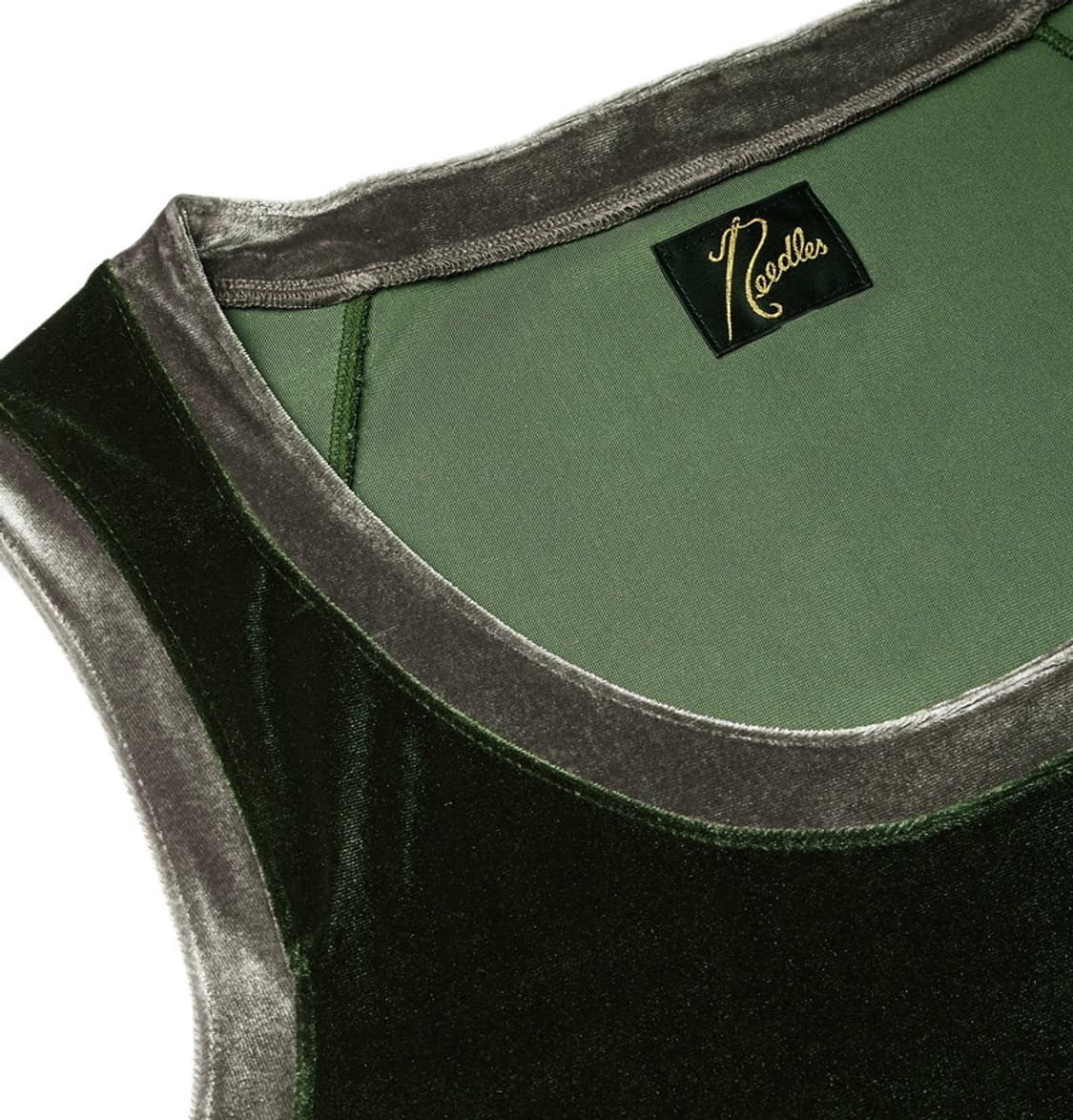 Needles Logo Embroidered Two Tone Velour 상품이미지3