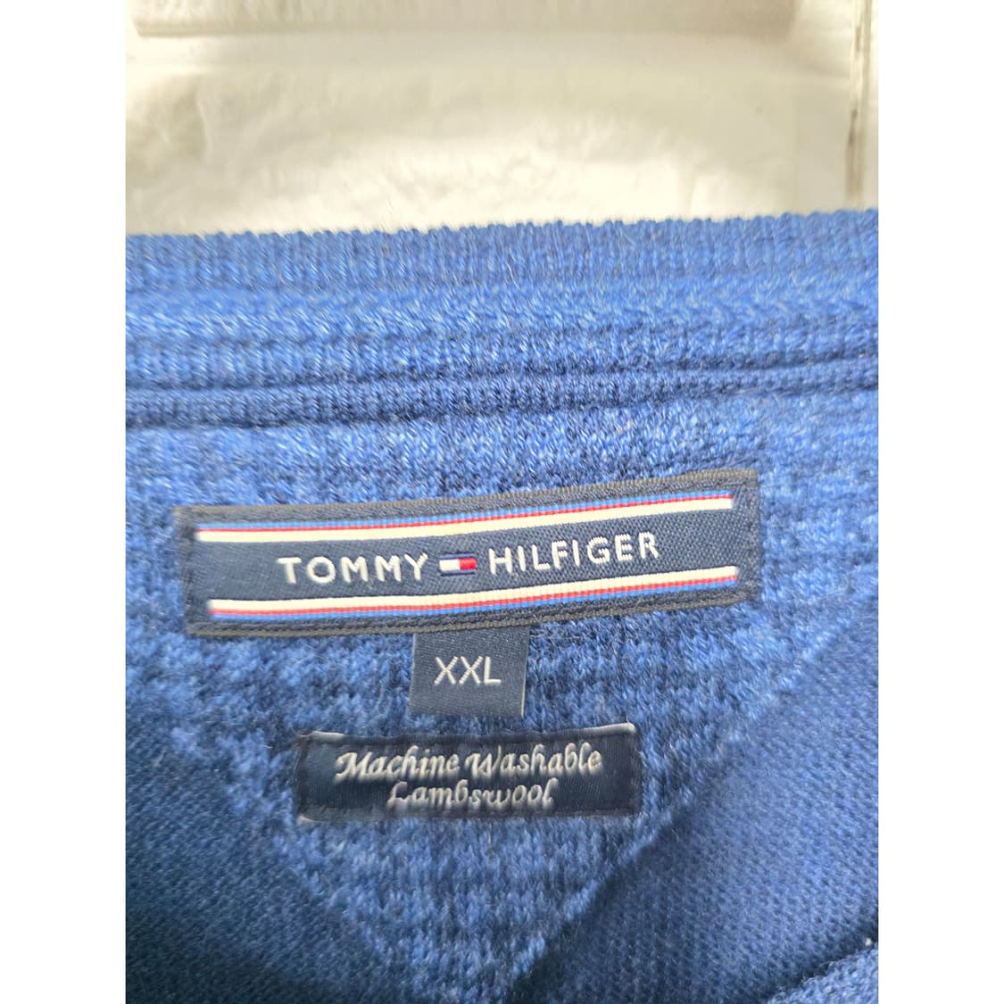 택포_ 타미힐피거 남성 람스울 니트 XXL 상품이미지2