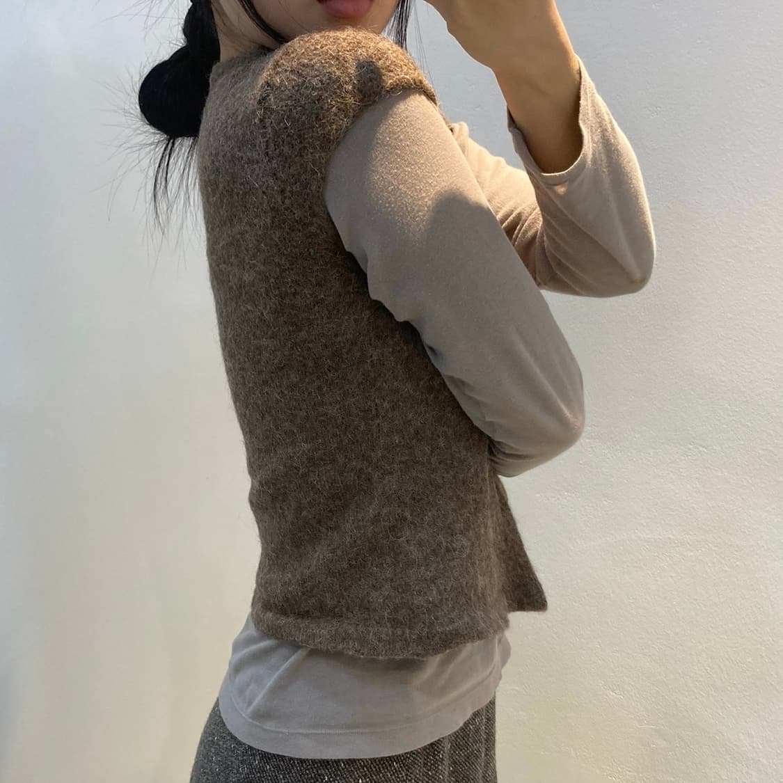 빈티지 앙고라 베스트 상품이미지1