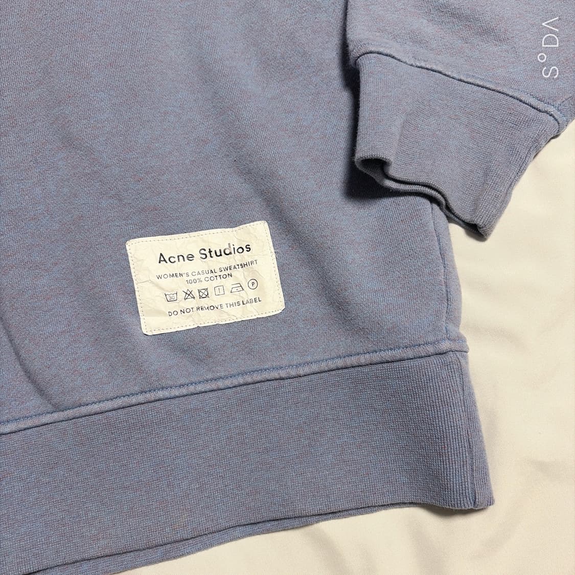 아크네스튜디오 퍼플 오버핏 후드티 (L) 상품이미지5