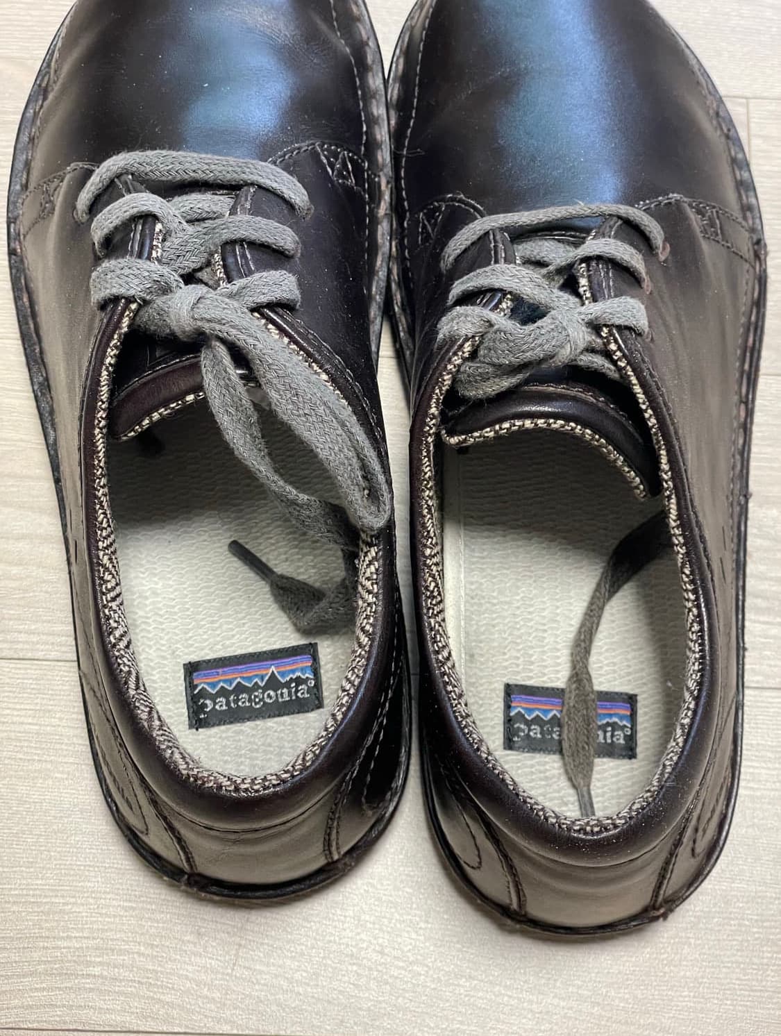 파타고니아 loulu 룰루 레더 슈즈 벨벳 브라운 265-270 상품이미지4