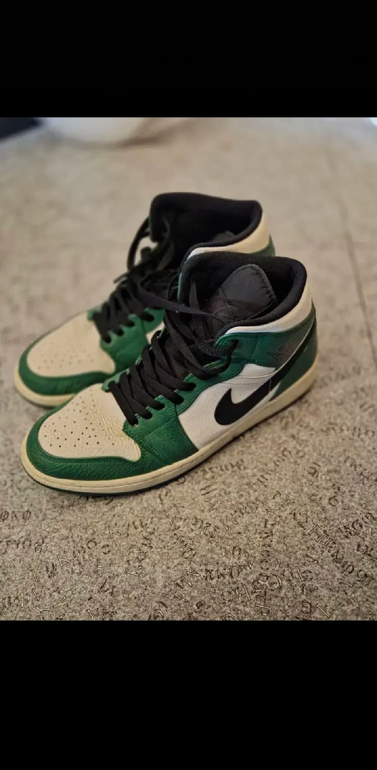  나이키 조던 미드 290 파인그린 흰초 초록 조던1 상품이미지1