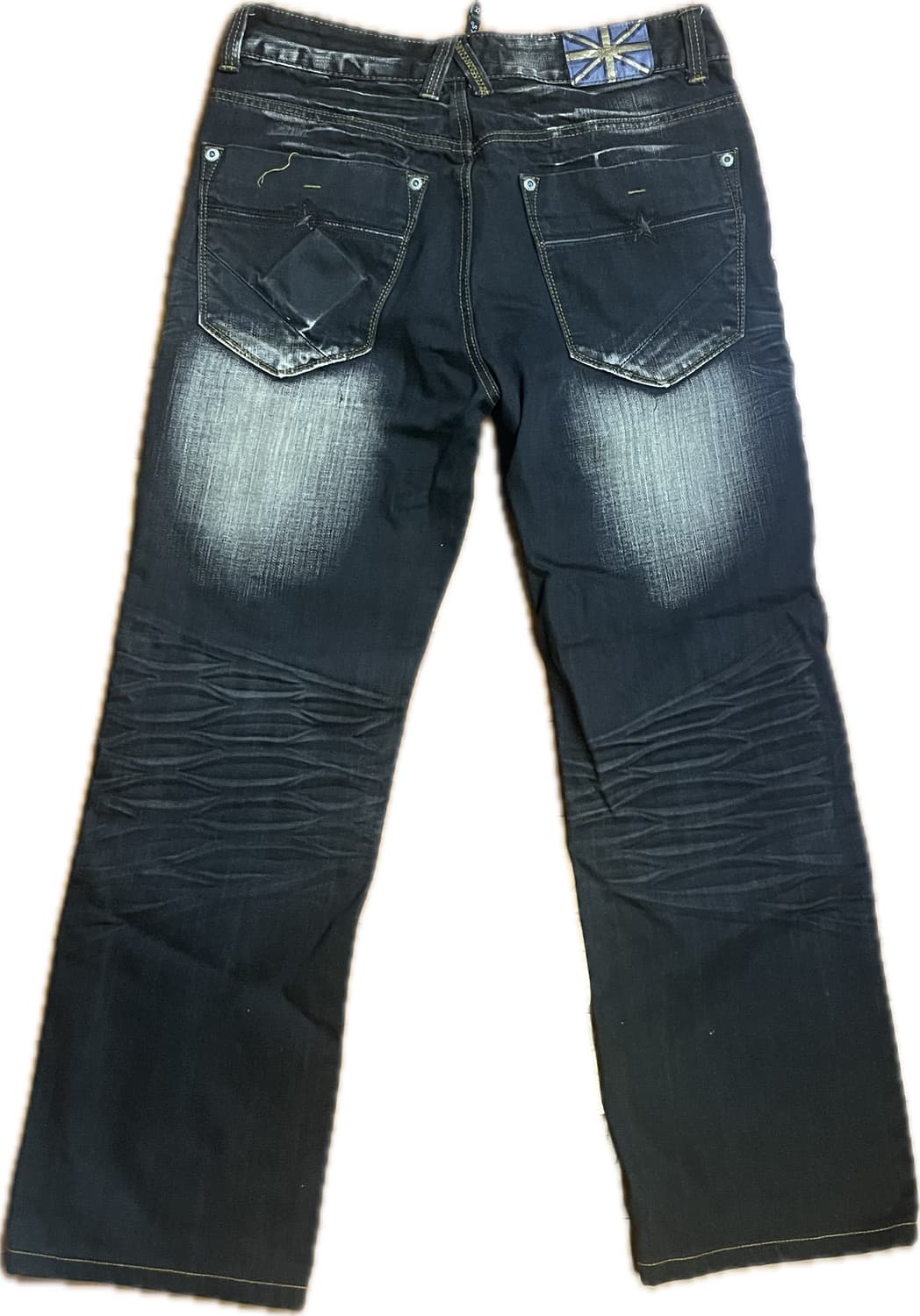 ALL BLACKS 남성 빈티지 데님 청바지 새상품 2벌 30사이즈 상품이미지2