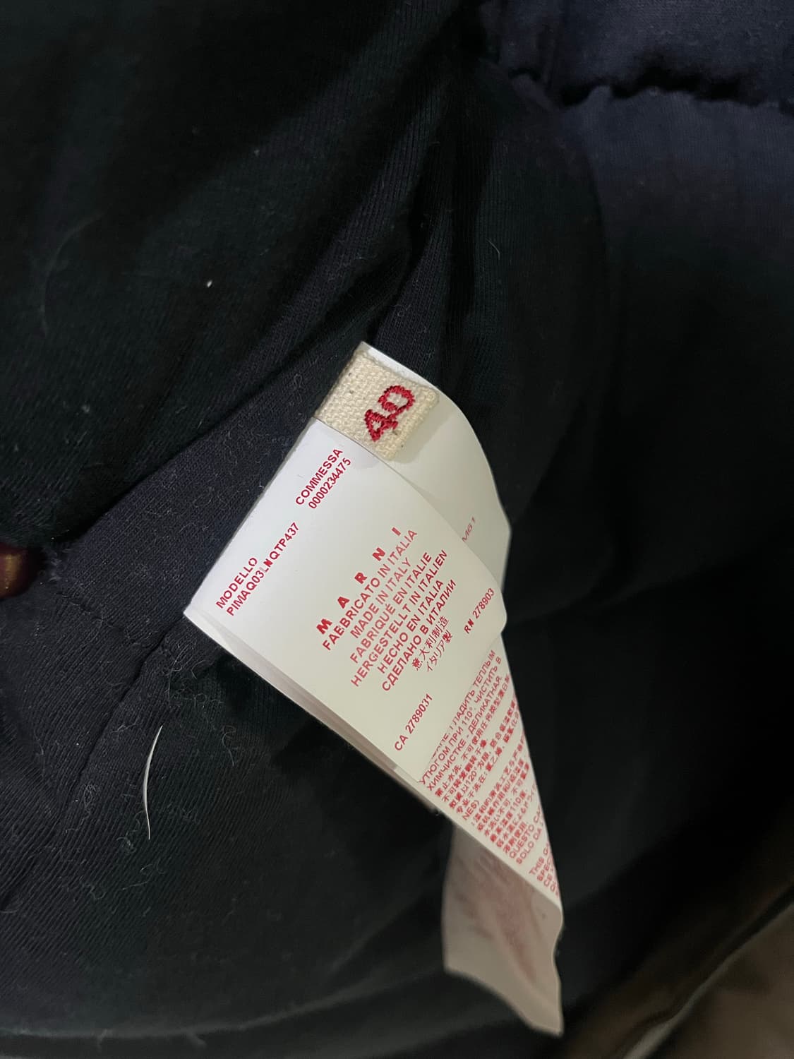 마르니 브라운 패딩 상품이미지4