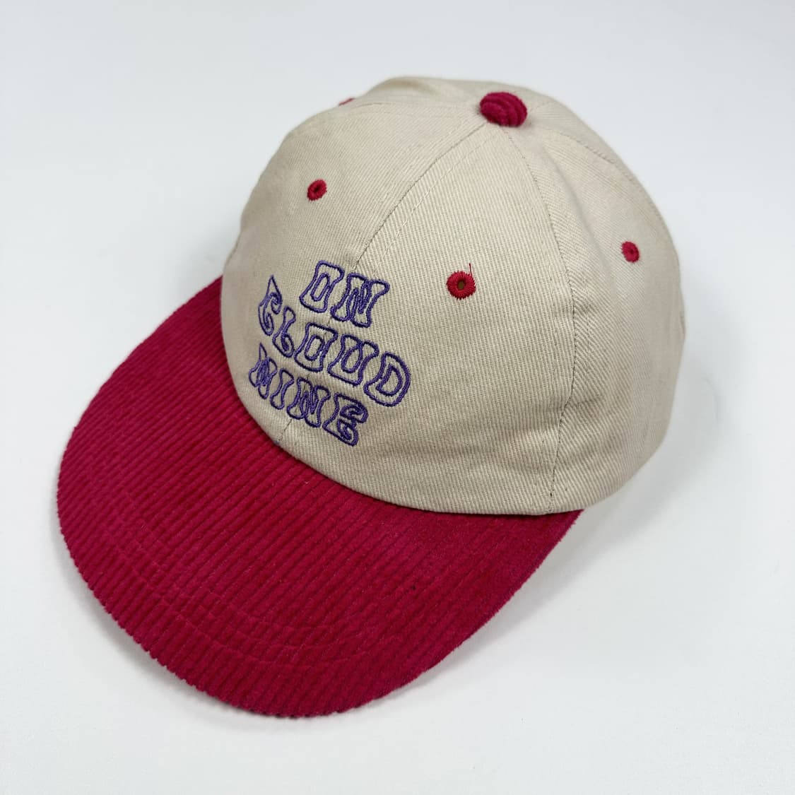 VTG 빈티지 투톤 코듀로이 캠프캡 상품이미지1