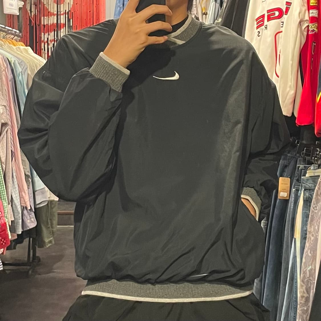 [IM] NIKE 나이키 블랙 웜업 상품이미지3