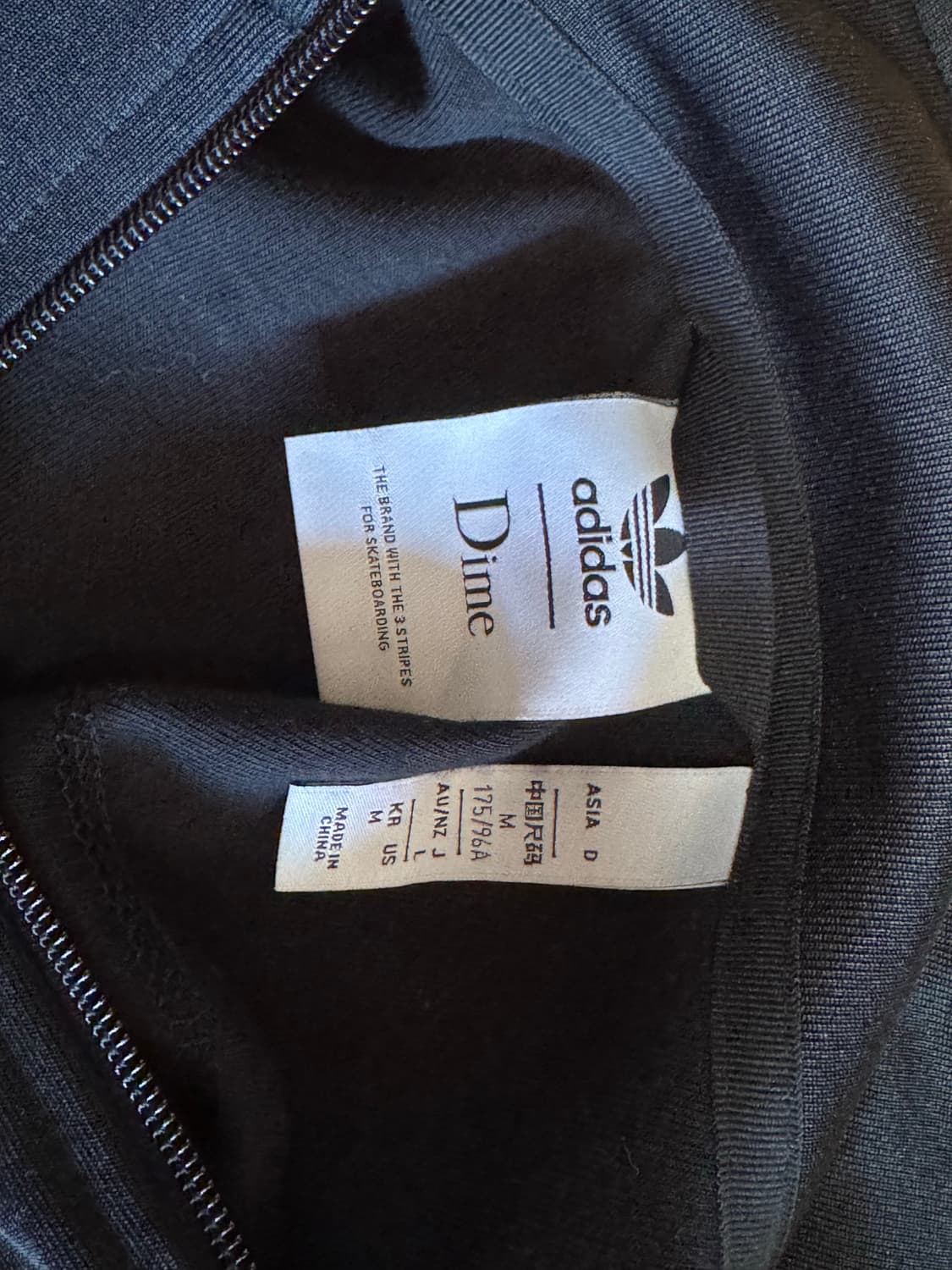 아디다스 다임 adidas dime 슈퍼파이어 트랙자켓 KR m 상품이미지3