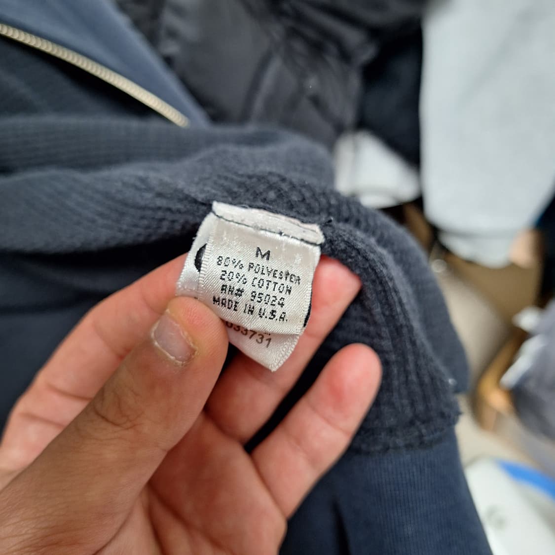 [유일매물] 90s 크롬하츠 홀스슈 플로랄 대거 후드집업 M 상품이미지3