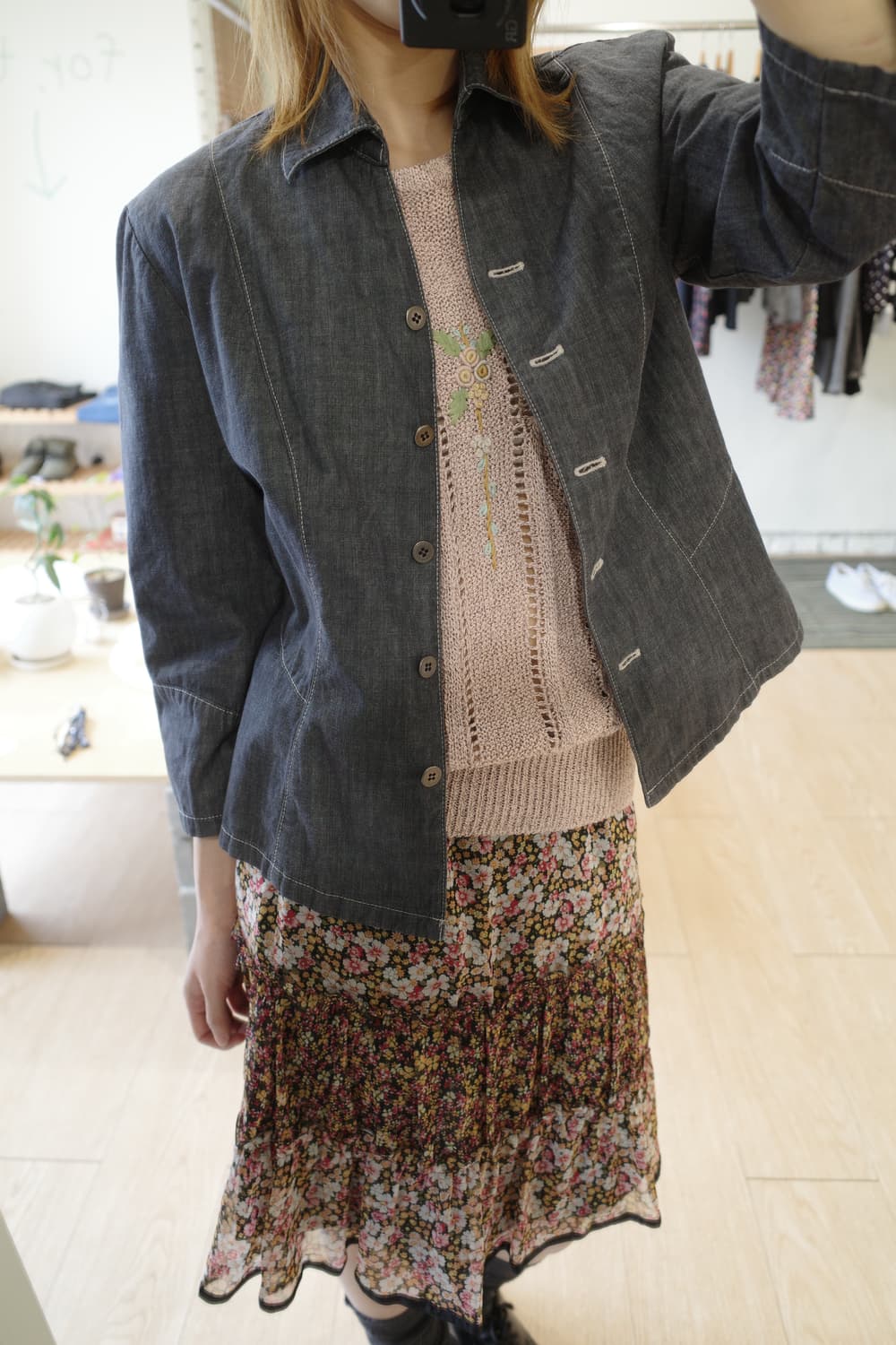 꽃 캉캉 스커트 상품이미지4