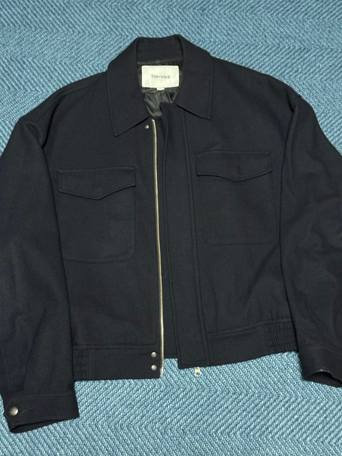 토니웩 메리노 울 자켓 네이비 XL 상품이미지1