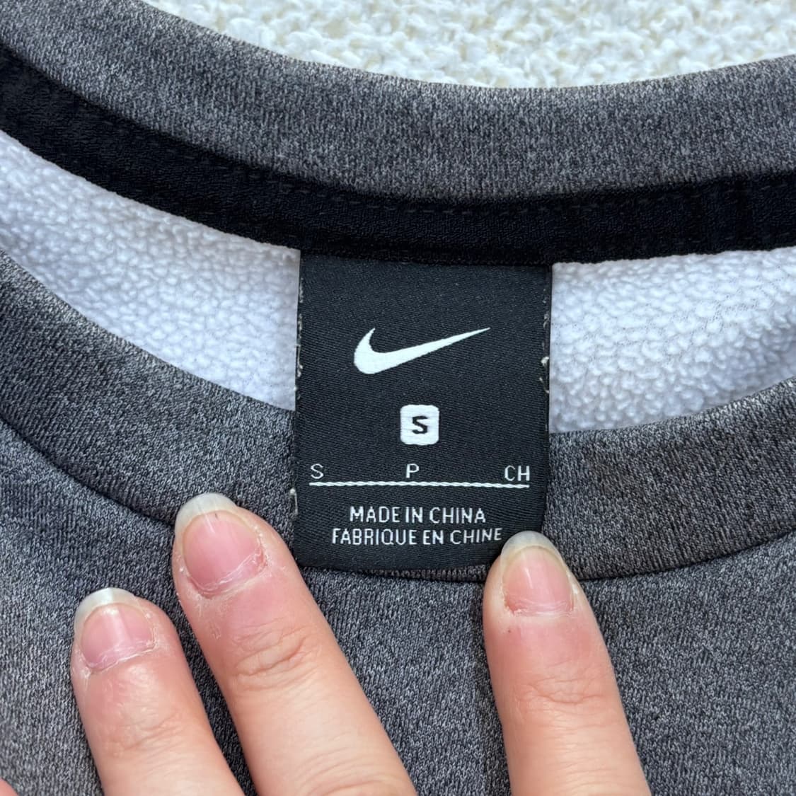 S 나이키 여성 써마핏 맨투맨 티셔츠 0323E 상품이미지3