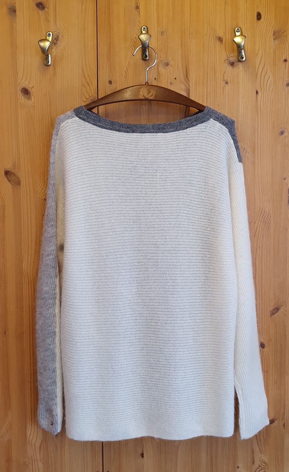 (새상품)55/66.타미 알파카 보트넥니트 상품이미지2