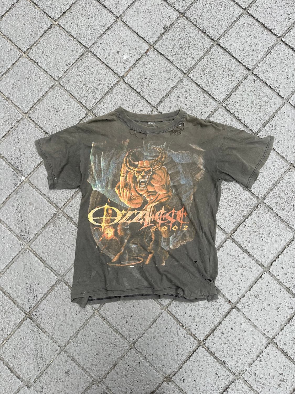 2002 Ozzfest vintage Distressed T Shirt 상품이미지2
