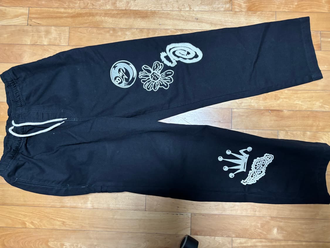 스투시 노마 아이콘 비치 팬츠 블랙 상품이미지2