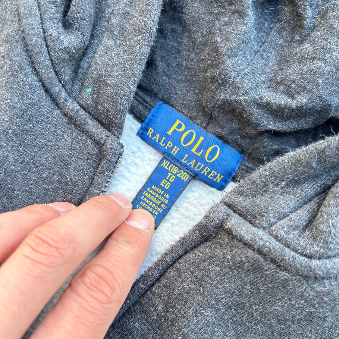 폴로(POLO RalphLauren)레드 포니 후드집업 상품이미지4