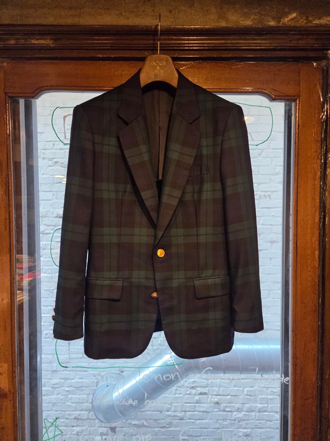 제이프레스 블랙와치 패턴 자켓 상품이미지1