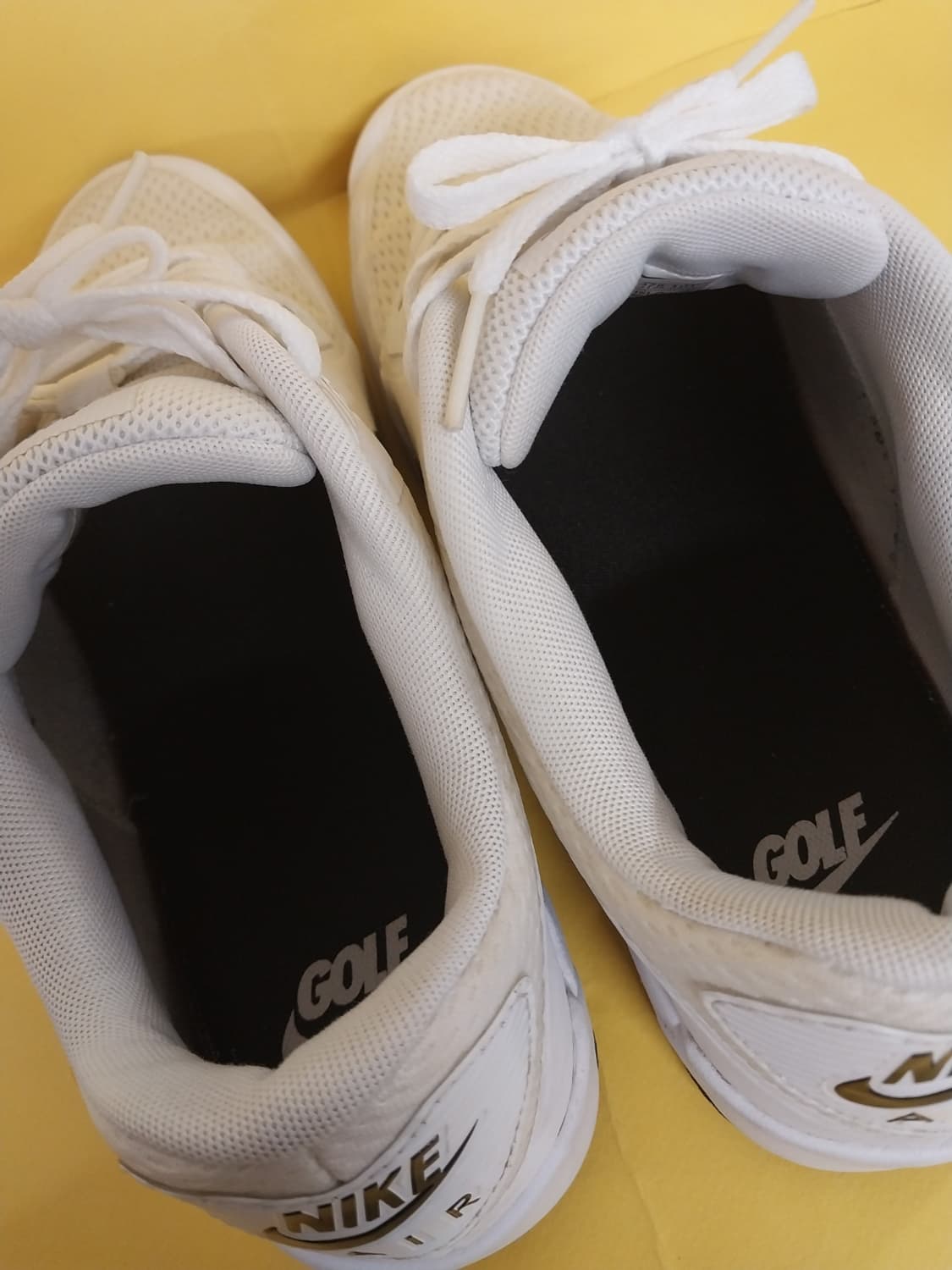 남성 나이키 에어맥스 90 G 화이트블랙 골프화, 운동화 (265) 상품이미지6