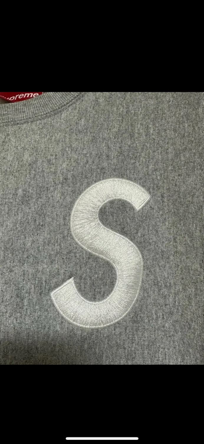 슈프림 s로고 맨투맨 상품이미지2