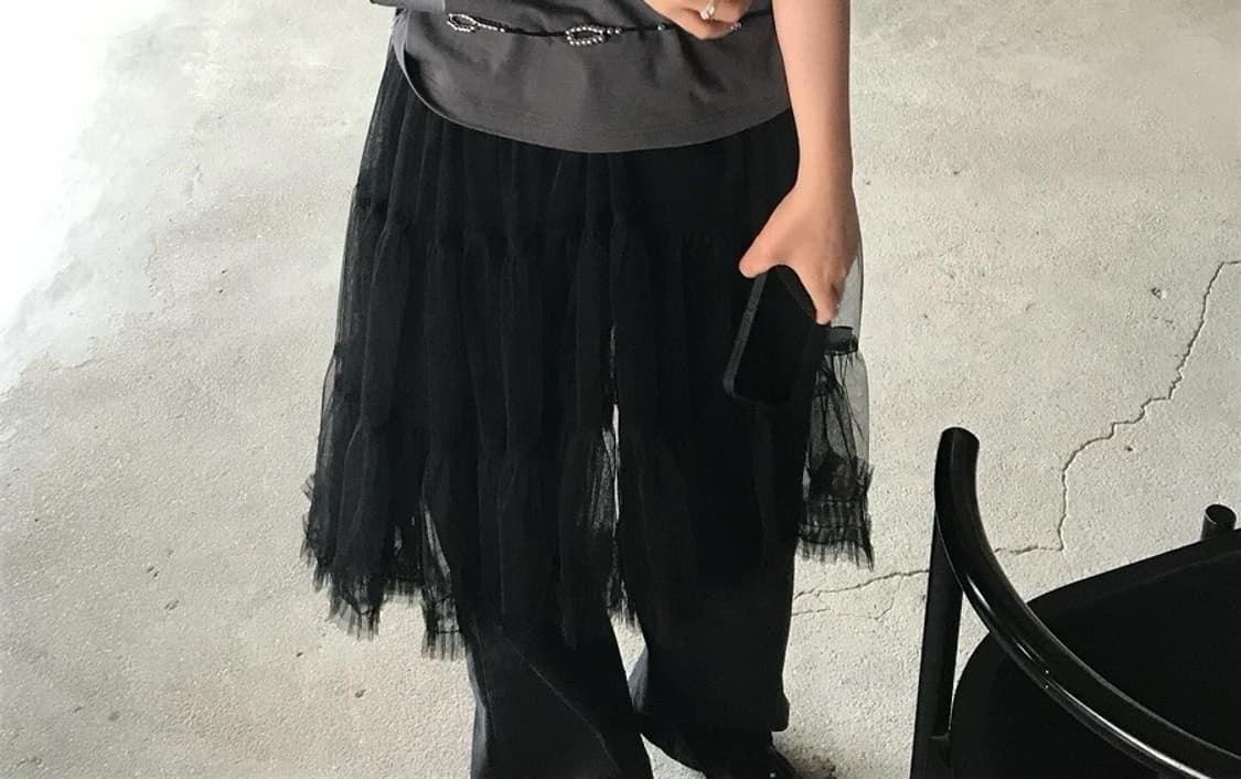 멀로이 레이어드 샤스커트 상품이미지4