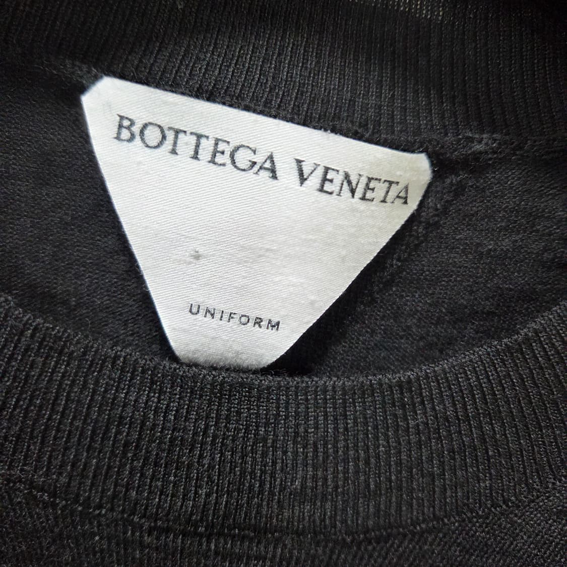 보테가베네타 블랙 울 니트 상품이미지2