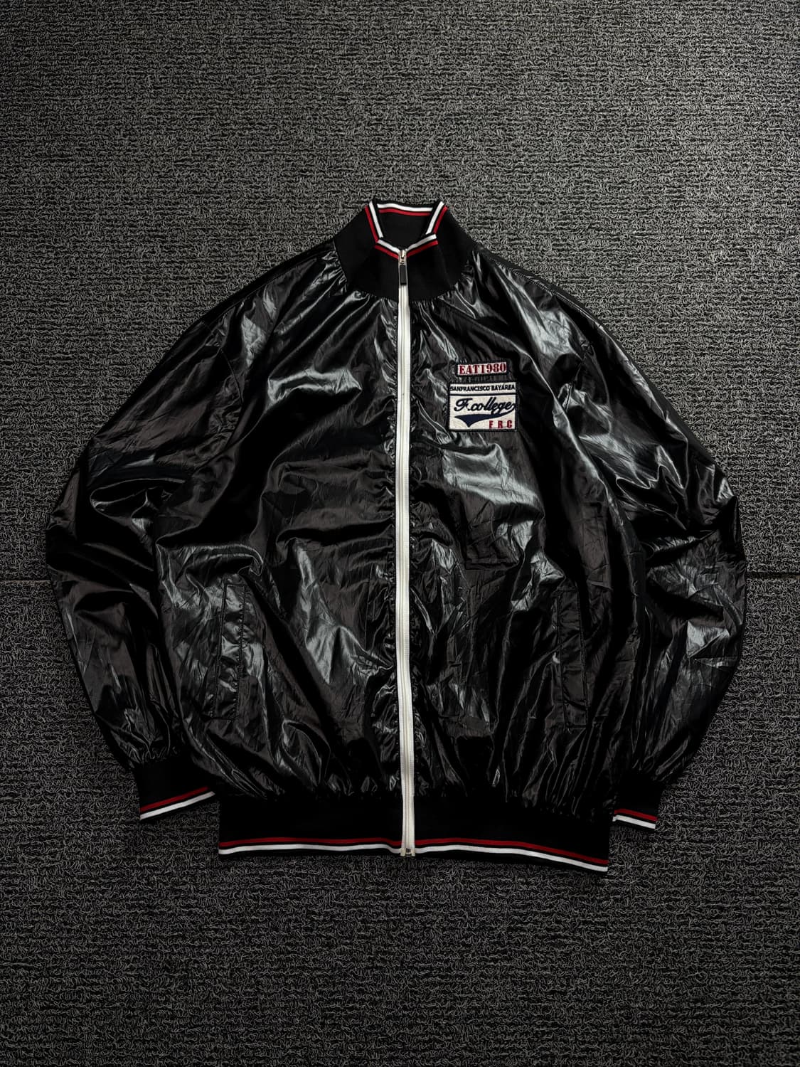 FRANKLYN 빅로고 글로시 바시티 바람막이 자켓 1702 상품이미지2