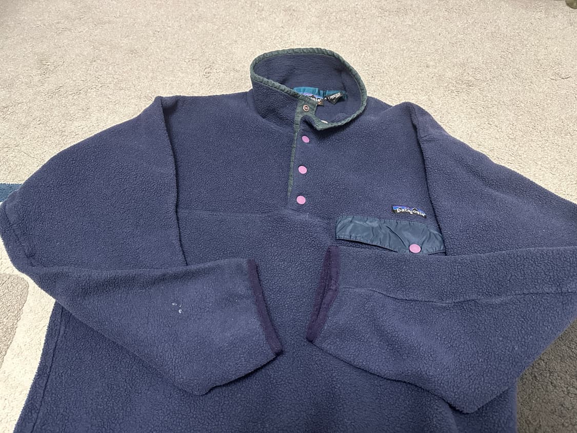 파타고니아 신칠라 90s 자메이카 usa 네이비 색상 95-100 상품이미지3