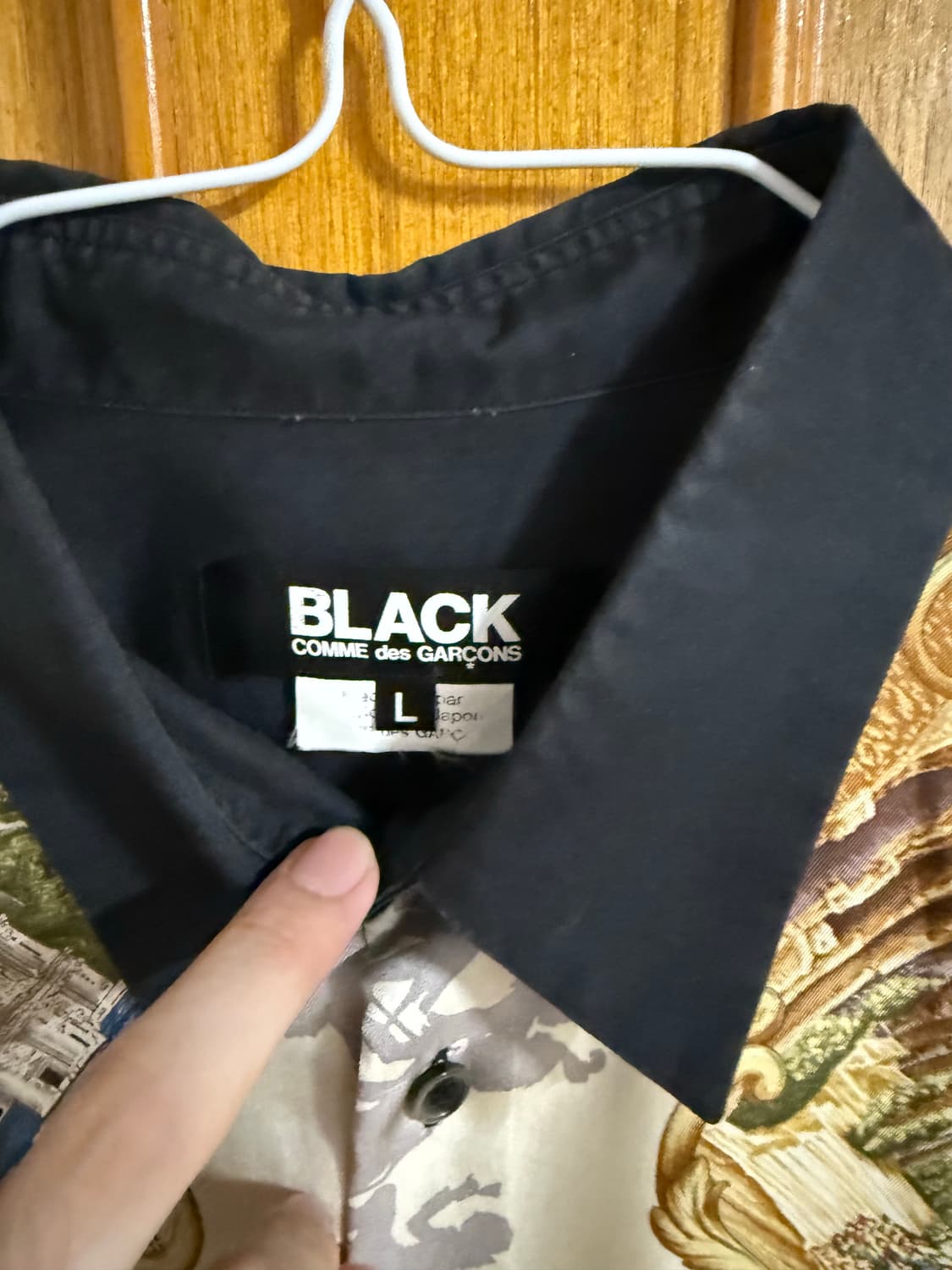 꼼데가르송 실크 셔츠 상품이미지4